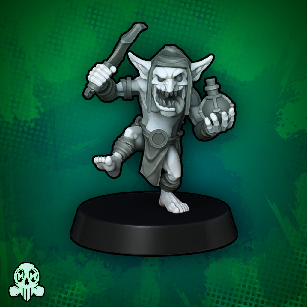 28mm Goblin Alchemist