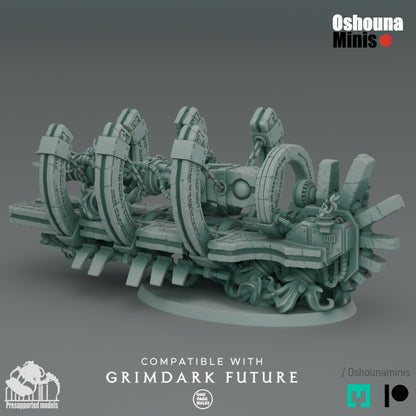 28mm Doomed Empire - Gong Cannon