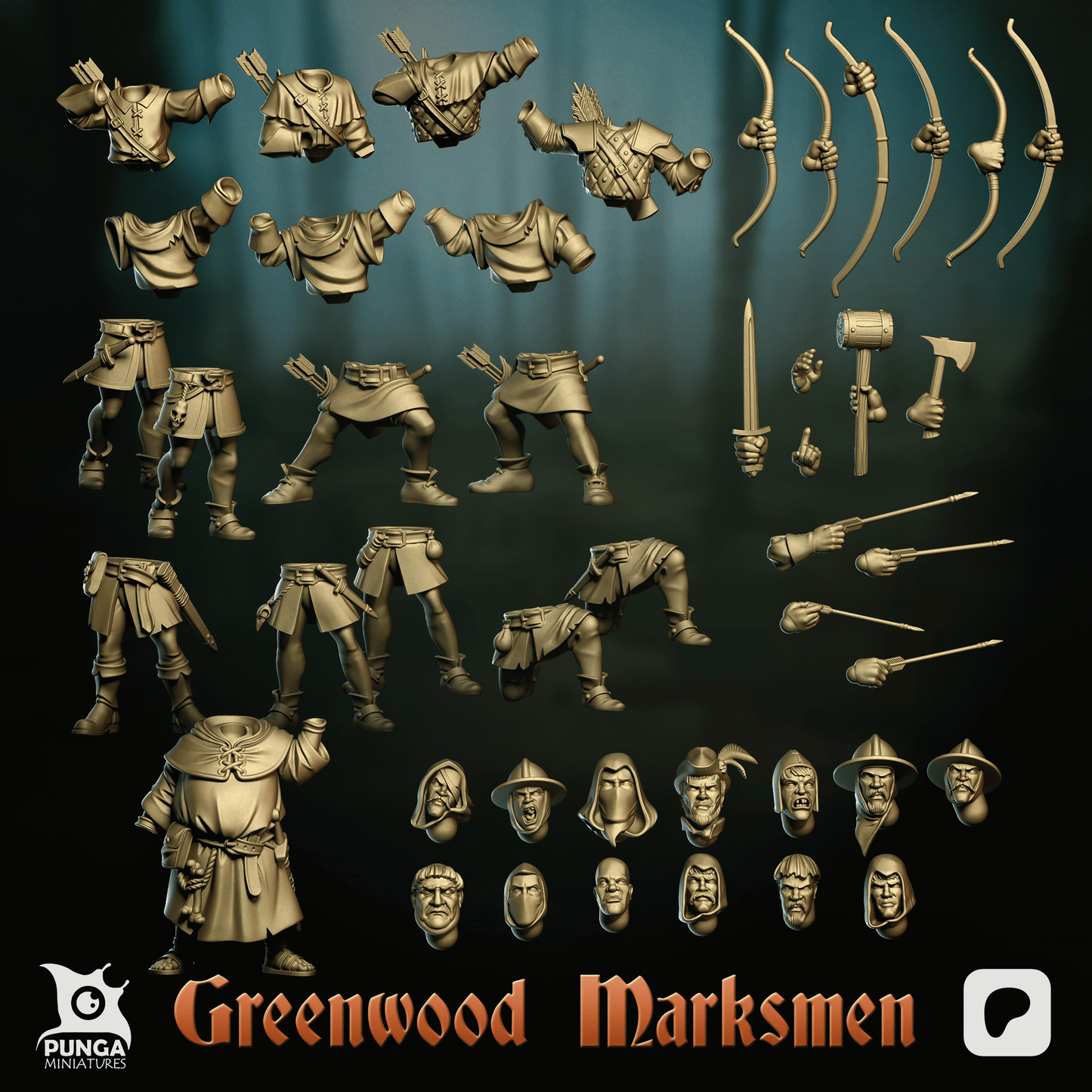 The Greenwood Marksmen Warband