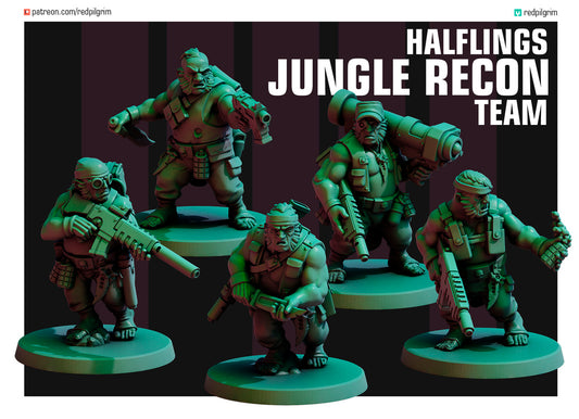 HALFLINGS JUNGLE RECON TEAM