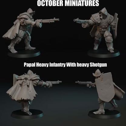 PAPAL HEAVY WITH HEAVY SHOTGUN