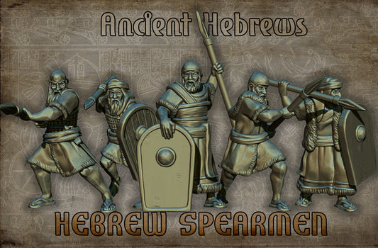 28mm Hebrew Spearmen