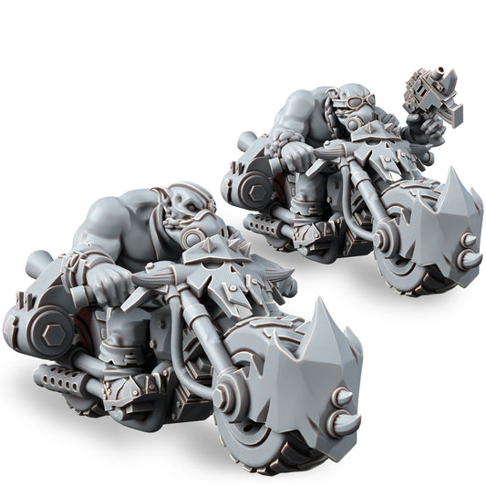 28mm Orc Warbikes V2
