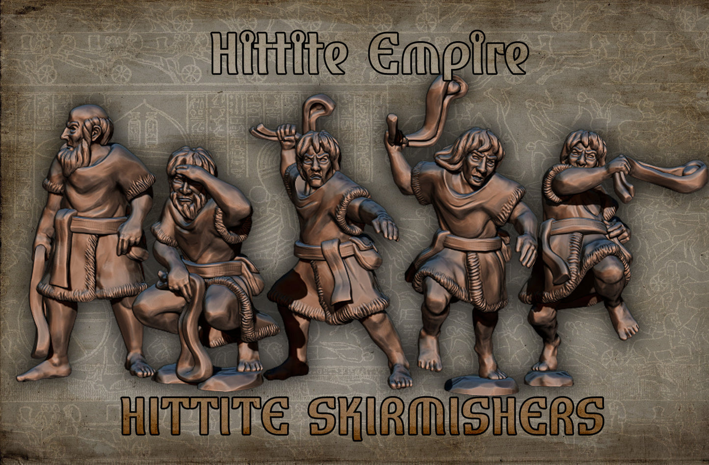 28mm Hittite Skirmishers