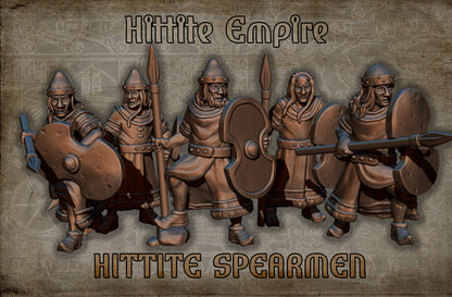 28mm Hittite Spearmen