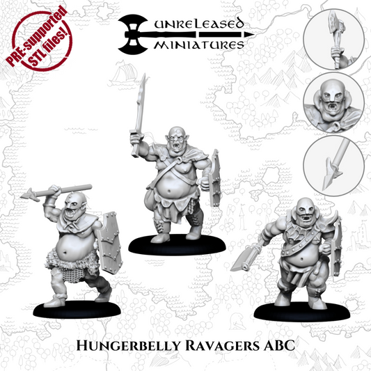 28mm Hungerbelly Ravagers ABC