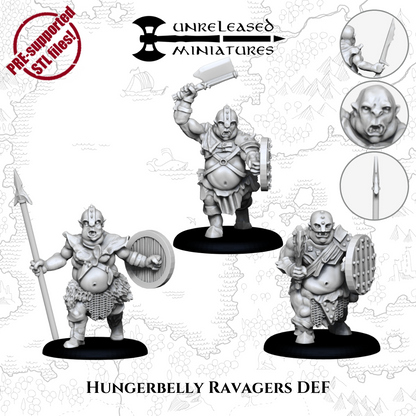 28mm Hungerbelly Ravagers DEF