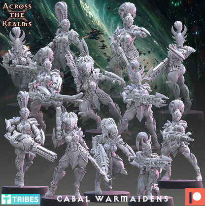 28mm Cabal War Maidens