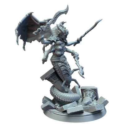 28mm Scolondraxia, The Morphed Demon Princess