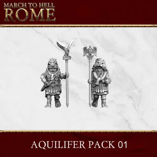 15mm Roman Aquilifer Variants