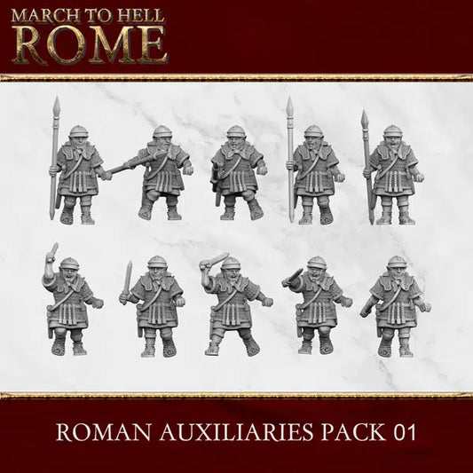 15mm Roman Auxiliaries