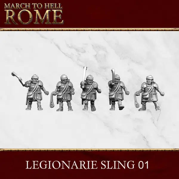 15mm Roman Legionnaires with Slings