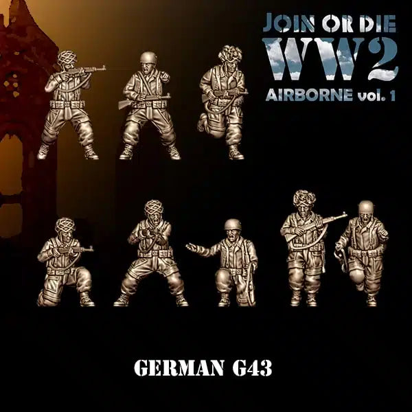 28mm German FALLSCHIRMJÄGER G43