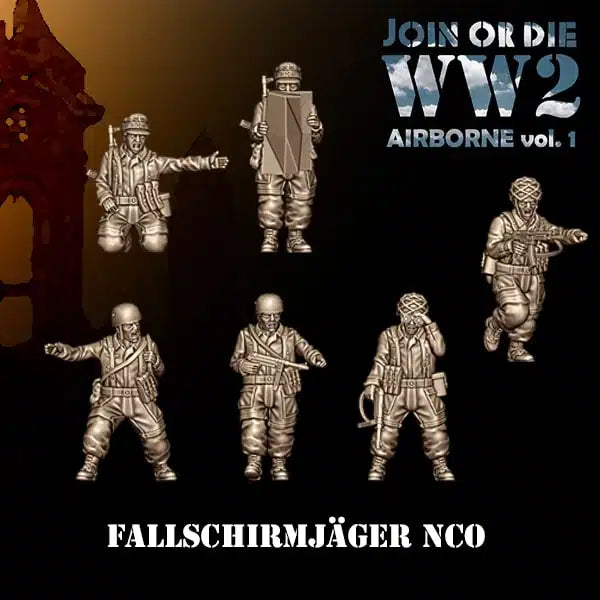 28mm German FALLSCHIRMJÄGER NCO