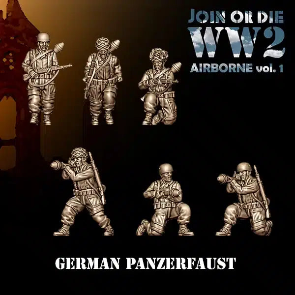 28mm German FALLSCHIRMJÄGER Panzerfaust