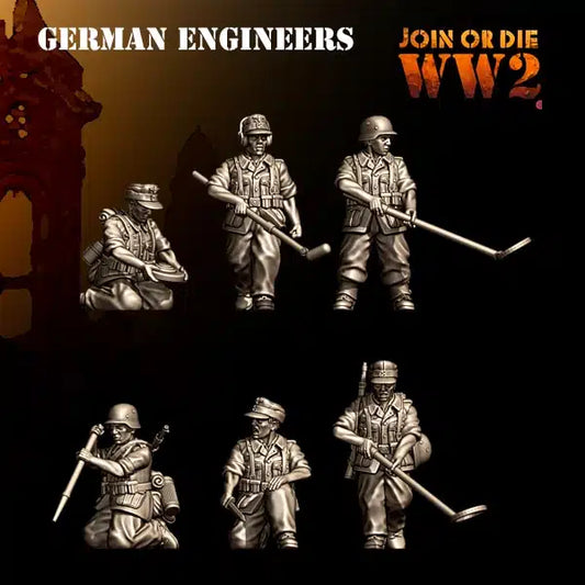 28mm German Engineers