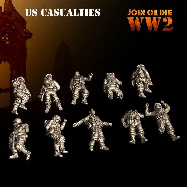 28mm US Army G.I. Casualties