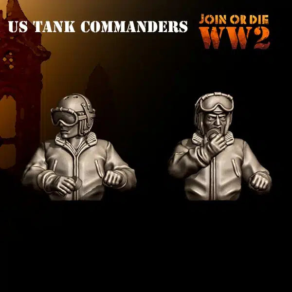 28mm US Army G.I. Tank Commanders