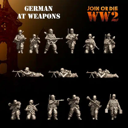 28mm German AT Teams