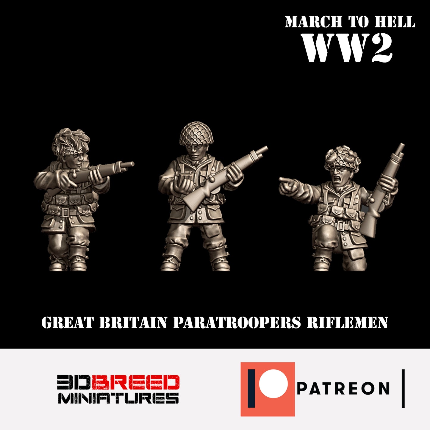 GB Paratroopers with Rifles Pack 2