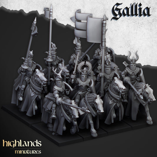 28mm Knights of Gallia - Gallia