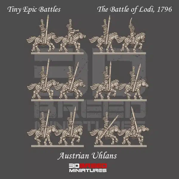 Battle of Lodi - 10mm Austrian Uhlans