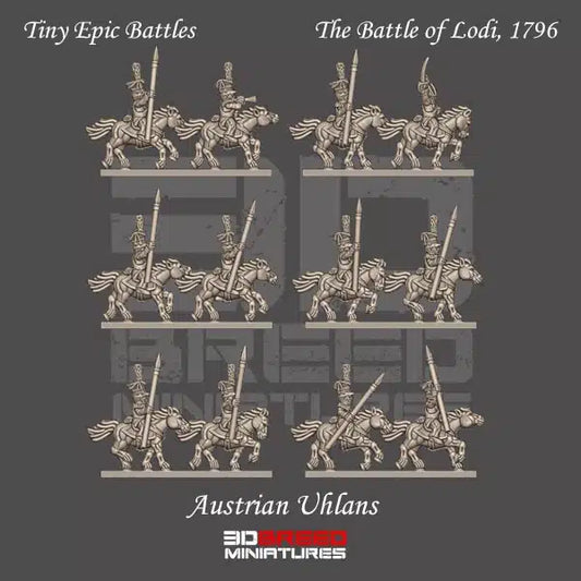 Battle of Lodi - 10mm Austrian Uhlans