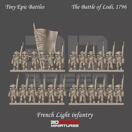 Battle of Lodi - 10mm French Light Infantry