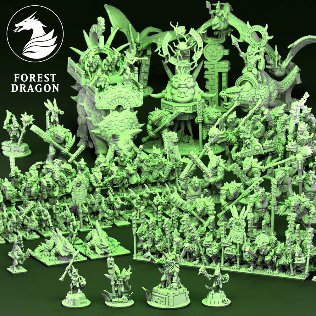 10mm Lizard Kingdoms Starter Army