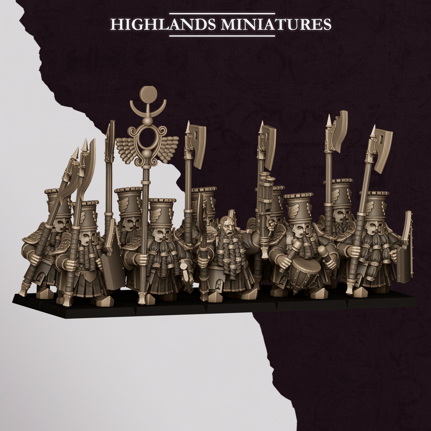 MARDUK HEAVY GUARD WITH HAND WEAPONS & SHIELDS