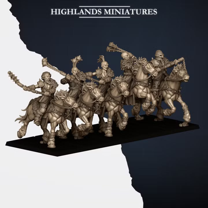 MOUNTED NORSE RAIDERS