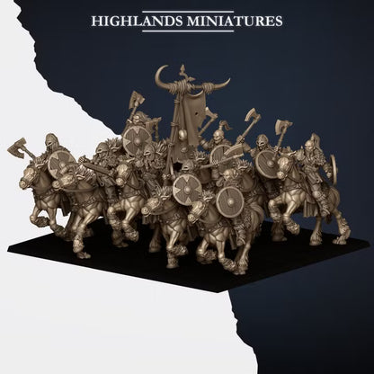 MOUNTED NORSE RAIDERS