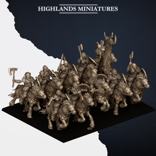 MOUNTED NORSE RAIDERS