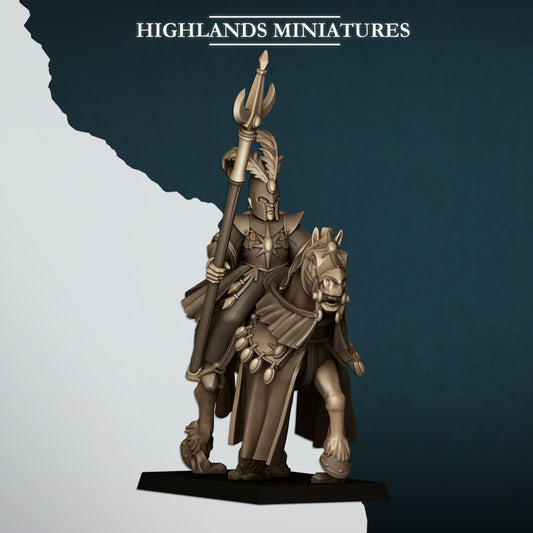 28mm Mage on Horse - Aegean Elves