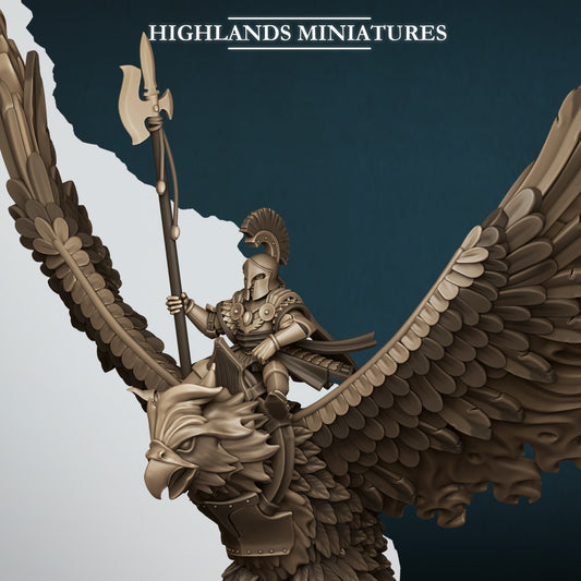 28mm Elf Lord on Phoenix
