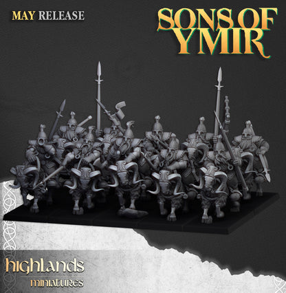 28mm Light Cavalry - Sons of Ymir