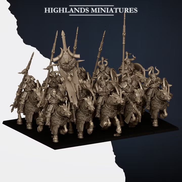 MOUNTED NORSE HUSCARLS