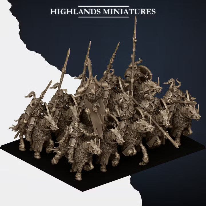 MOUNTED NORSE HUSCARLS