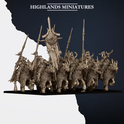 MOUNTED NORSE HUSCARLS