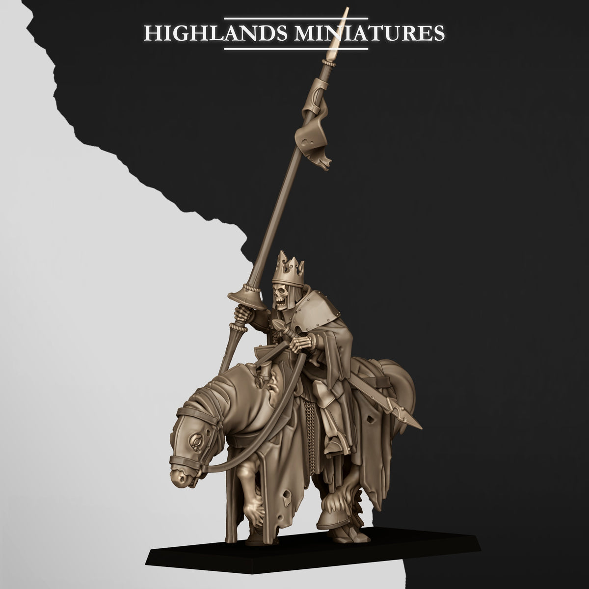 MOUNTED SKELETON LORD