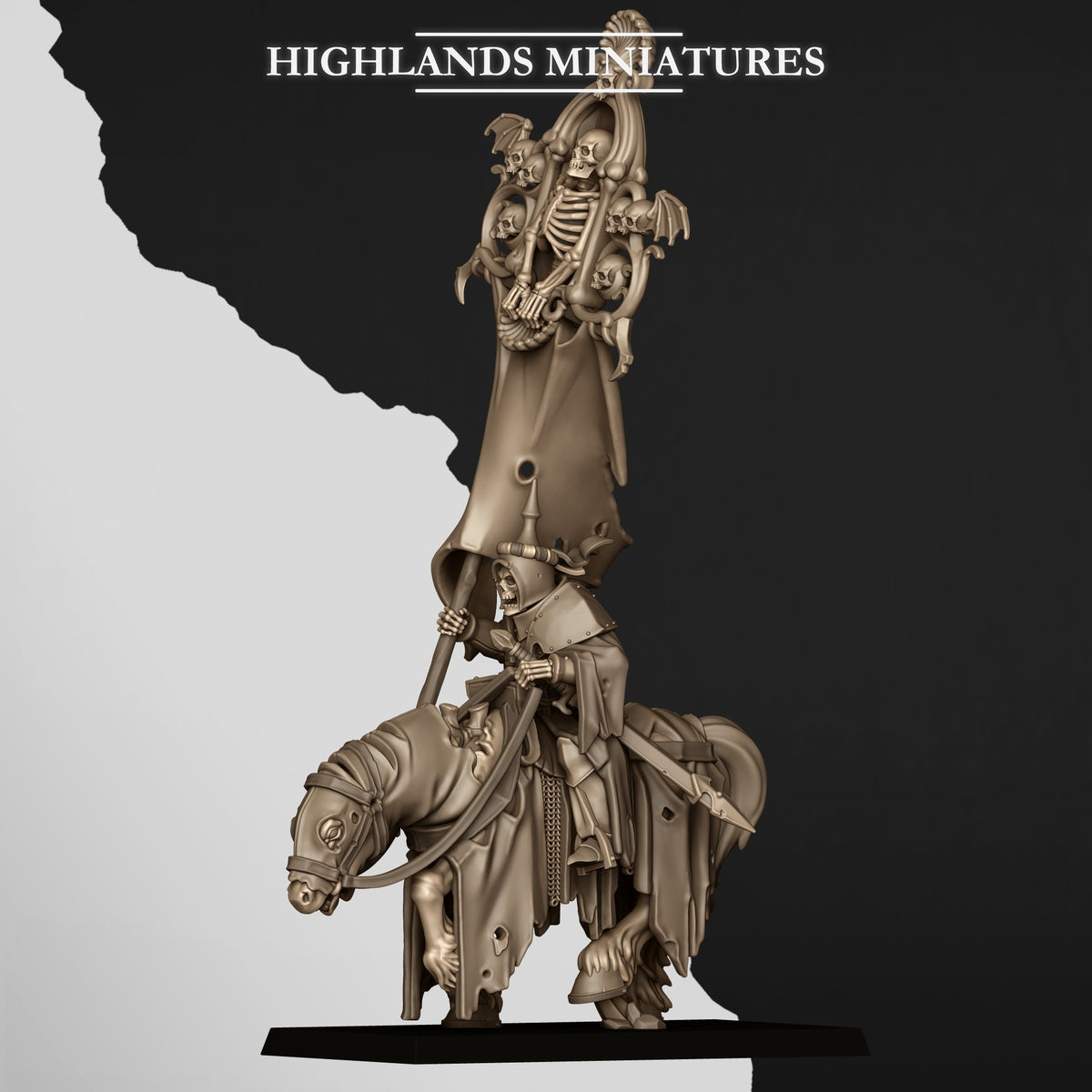 MOUNTED SKELETON LORD