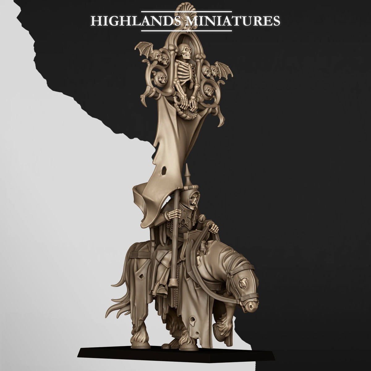 MOUNTED SKELETON LORD