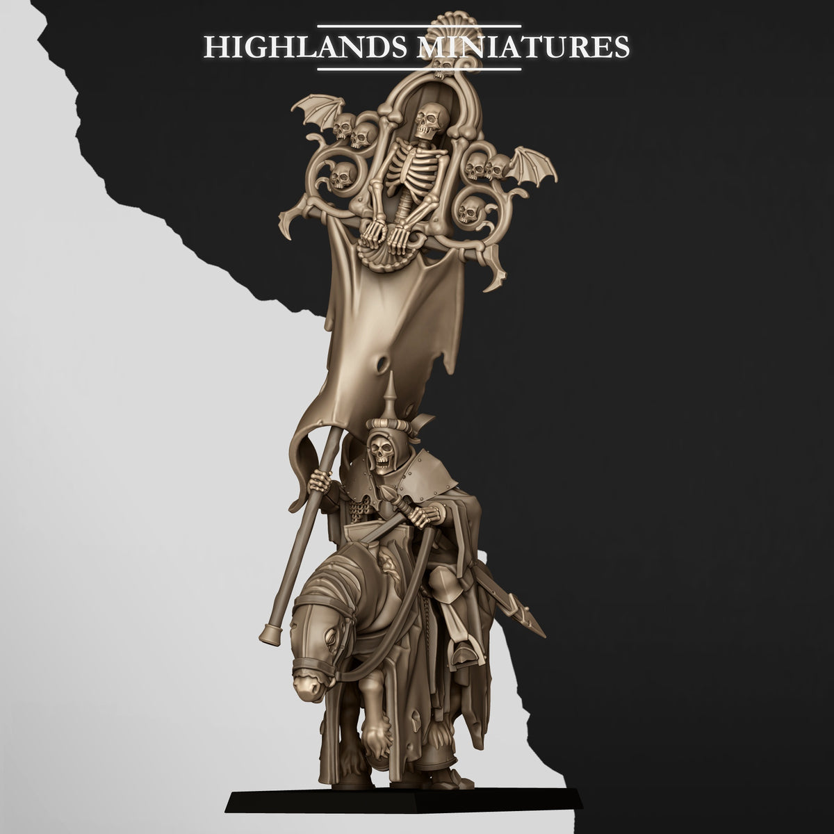 MOUNTED SKELETON LORD