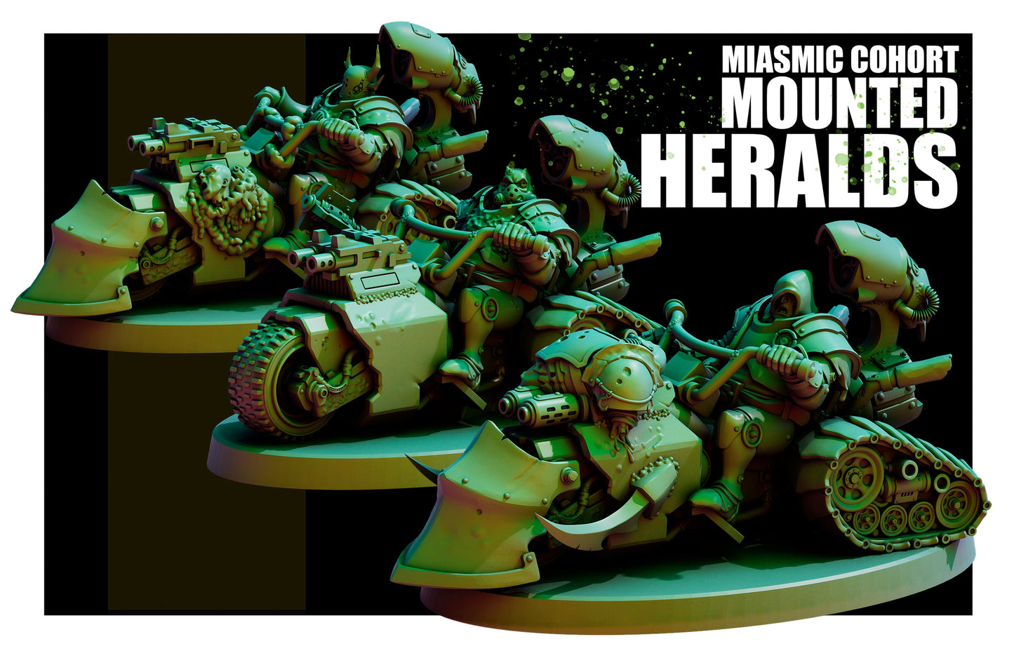 MIASMIC COURT MOUNTED HERALDS