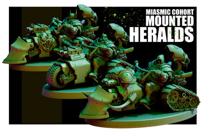 MIASMIC COURT MOUNTED HERALDS