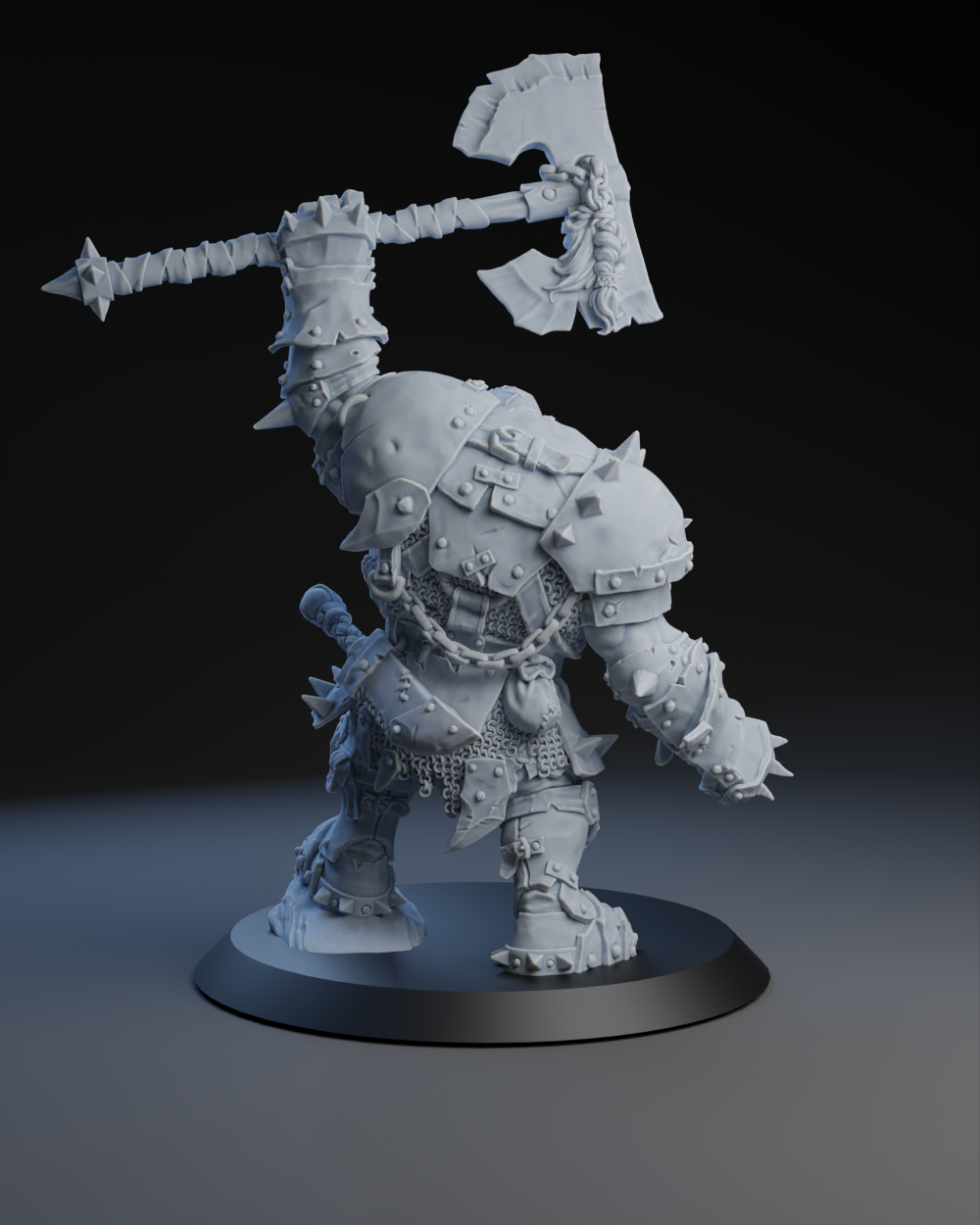 28mm Orc Warlord