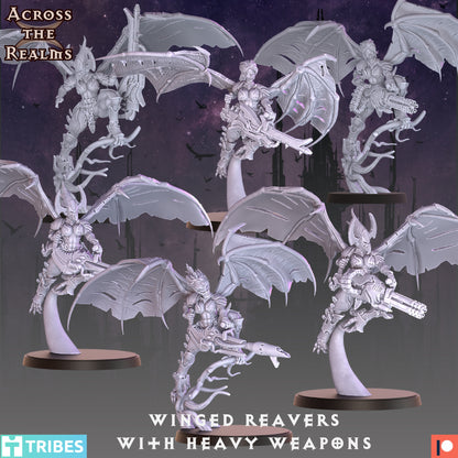 28mm Winged Reavers with Heavy Weapons