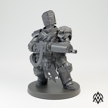 Bearskin Infantry - Machine Armor - Machinegun