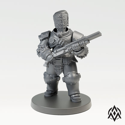 Bearskin Infantry - Machine Armor - Heavy Shotgun