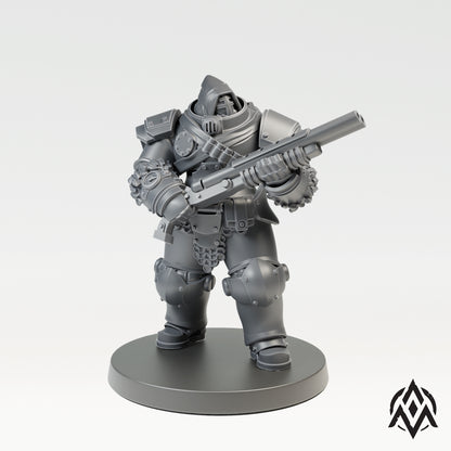 Bearskin Infantry - Machine Armor - Heavy Shotgun